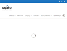 Tablet Screenshot of emphasyshfa.com